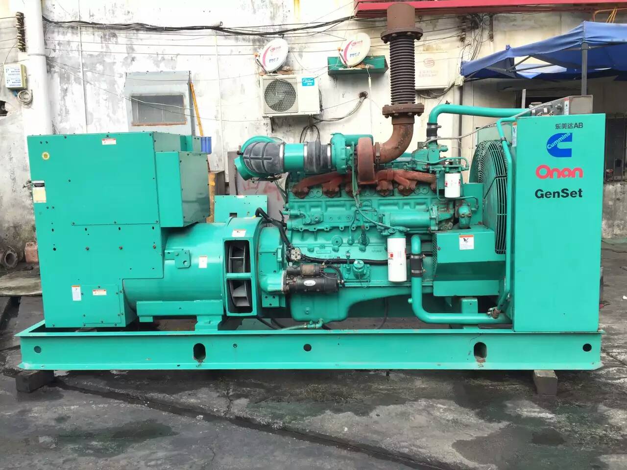 马尾租赁发电机-柴油发电机不正常冒烟的原因